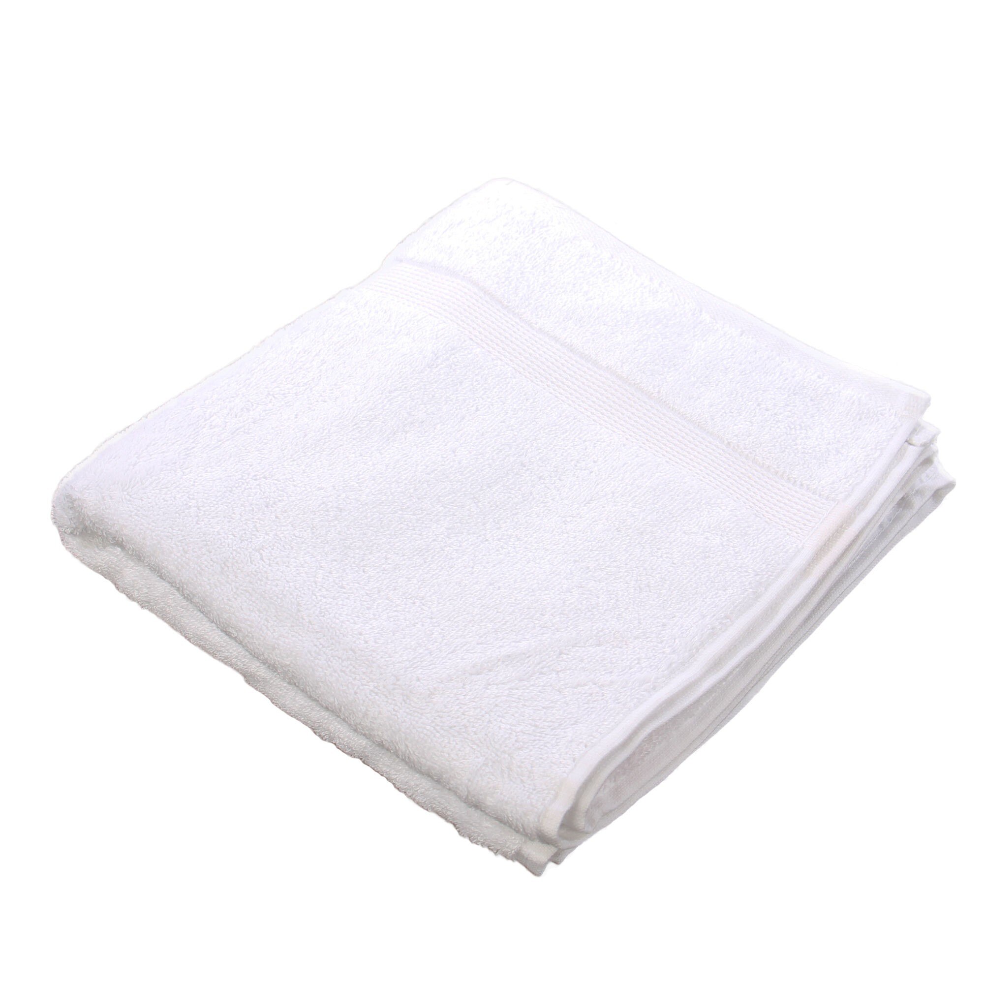 Prosop baie LikeSmart, bumbac, alb, 70 x 130 cm